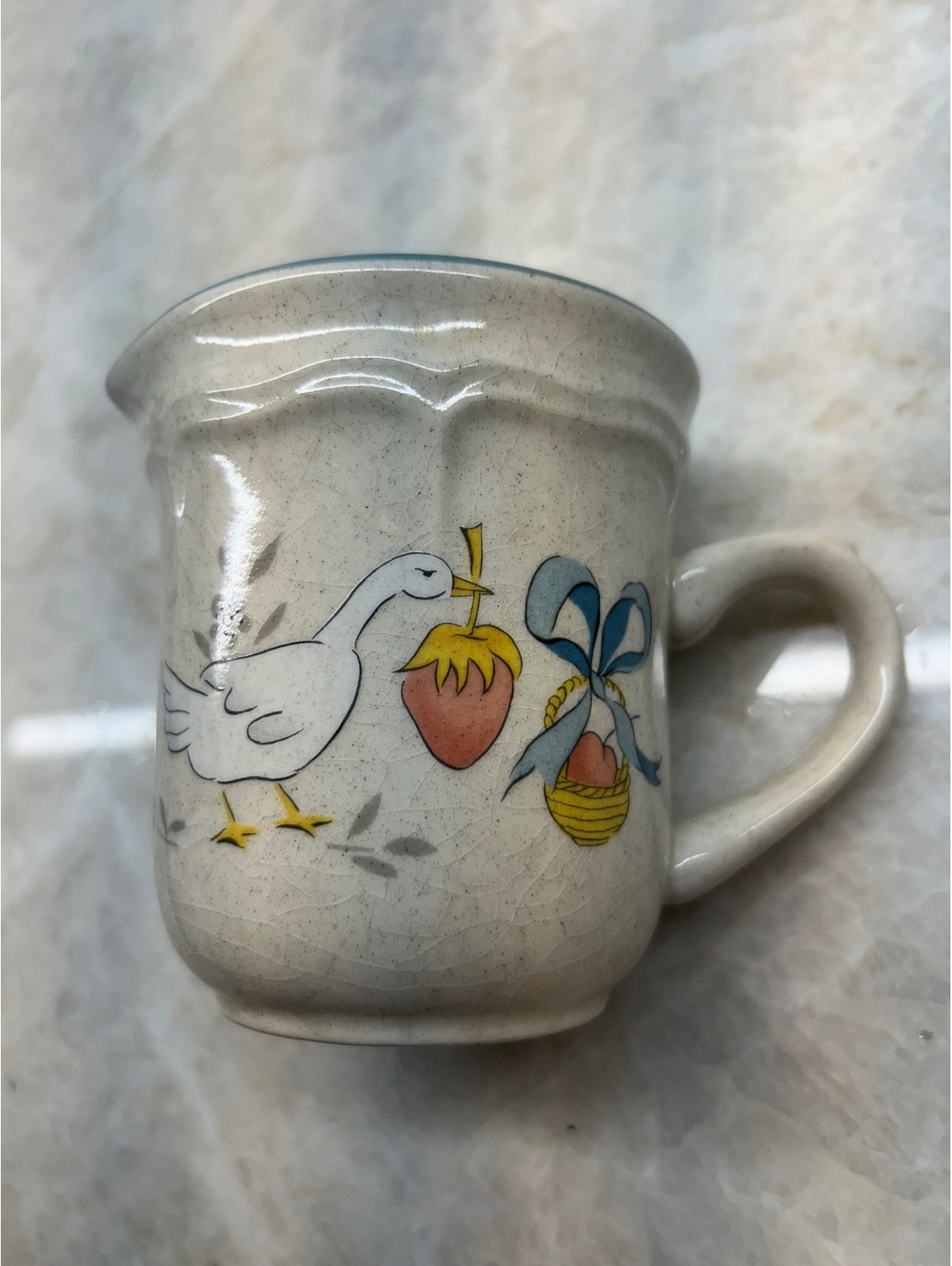 Vintage International China "Marmalade" Goose Creamer
